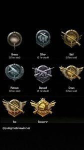 Pubg Ranking Tiers Points Explained Platinum Diamond Crown Ace - how to avoid too soon in pubg