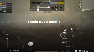 panda pubg mobile control settings