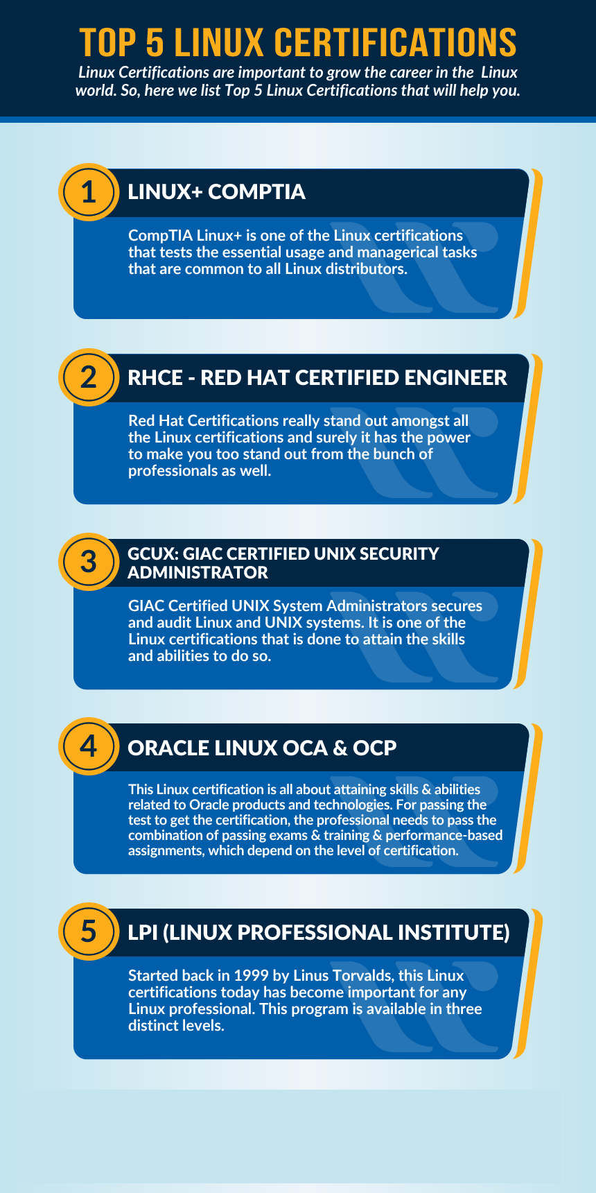Linux certification courses
