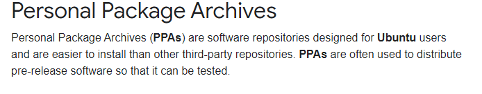 what is ppa repository in ubuntu